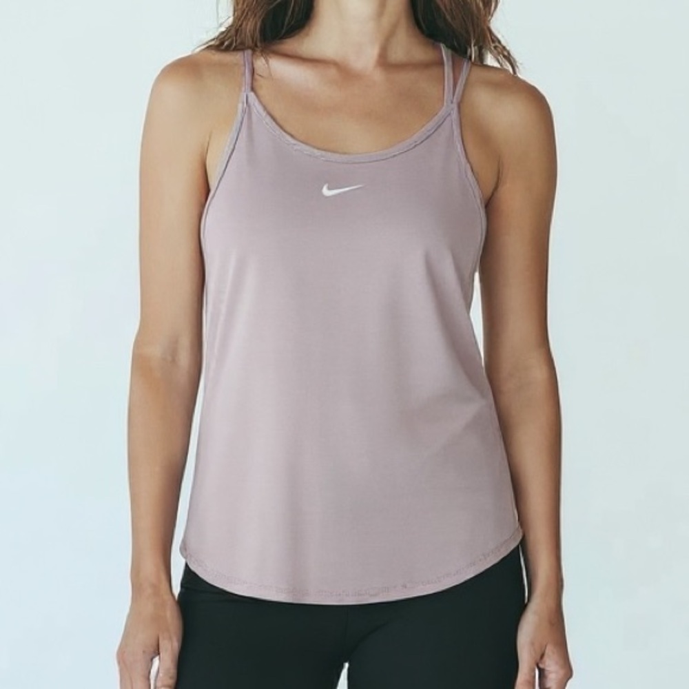 Nike Purple Dri Fit Sleeveless Strappy Slim Fit Tank Top Size XS